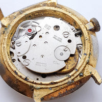 Números romanos continentales hechos reloj Para piezas y reparación, no funciona