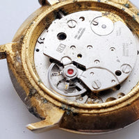 Números romanos continentales hechos reloj Para piezas y reparación, no funciona