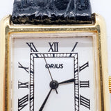 Orius rechteckiger Mechanik Uhr Für Teile & Reparaturen - nicht funktionieren
