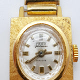 Fero Feldmann 17 Rubis suizo hecho reloj Para piezas y reparación, no funciona