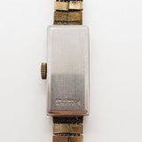 ساعة Andre Pailet Avalon 17 Jewels مطلية بالذهب عيار 10 قيراط سويسرية الصنع لقطع الغيار والإصلاح - لا تعمل