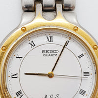 Seiko 7m22-6a2a R1 cuarzo cinético reloj Para piezas y reparación, no funciona