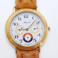 Bassel Perpetual Calendar Quartz suizo reloj Para piezas y reparación, no funciona