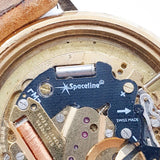 Calendario perpetuo perpetuo orologio in quarzo svizzero per parti e riparazioni - non funziona