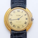 Titan 17 Rubis Round Mechanical Watch for Parts & Repair - NOT WORKING