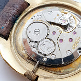 Roamer 17 joyas aniversario suizo reloj Para piezas y reparación, no funciona
