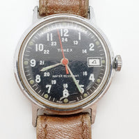 السبعينيات تحصيلها Timex الساعة الميكانيكية لقطع الغيار والإصلاح - لا تعمل