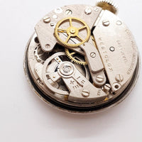 Westclox Aluminio hecho suizo reloj Para piezas y reparación, no funciona