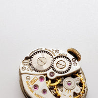 1956 Art Deco Bulova L6 17 Juwelen Uhr Für Teile & Reparaturen - nicht funktionieren