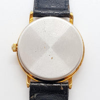 Jean Larive Black Dial Watch for Parts & Repair - NOT WORKING