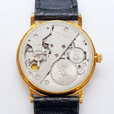Jean Larive Dial negro reloj Para piezas y reparación, no funciona