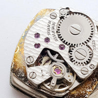 Gruen Geneve Incabloc ساعة سويسرية الصنع مكونة من 17 قطعة مجوهرات لقطع الغيار والإصلاح - لا تعمل