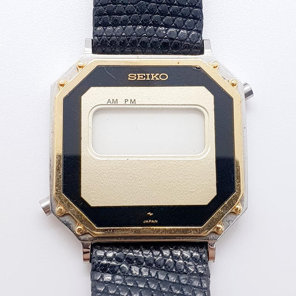 Seiko F623-5009 RO DIGITAL AM PM montre pour les pièces et la réparation - ne fonctionne pas