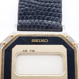 Seiko F623-5009 RO Digital AM PM reloj Para piezas y reparación, no funciona