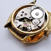Diese tedesco 17 gioielli orologio meccanico per parti e riparazioni - non funzionante