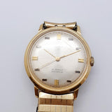 1968 Timex 21 ساعة ذهبية اللون لقطع الغيار والإصلاح - لا تعمل