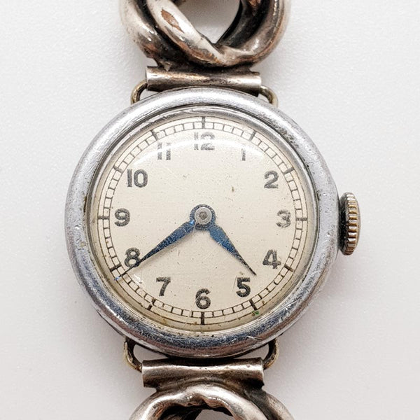Orologio da donna Art Deco degli anni '50 per parti e riparazioni - Non funziona