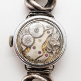 Mujer Art Deco de la década de 1950 reloj Para piezas y reparación, no funciona