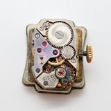 Kleber Art Deco Swiss Gold plattiert Uhr Für Teile & Reparaturen - nicht funktionieren