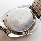 1970er Jahre Arlaska Suisse Blue Dial 17 Rubis Uhr Für Teile & Reparaturen - nicht funktionieren