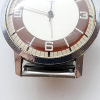Retro Military Albion 17 Juwelen Männer Uhr Für Teile & Reparaturen - nicht funktionieren
