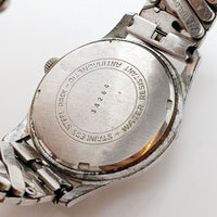 Hudson 17 Jewels Men's Swiss Made montre pour les pièces et la réparation - ne fonctionne pas