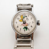 1960er Jahre Ingersoll Uns Zeit Minnie Mouse Uhr Für Teile & Reparaturen - nicht funktionieren