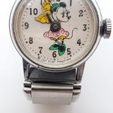 Anni '60 Ingersoll Tempo noi Minnie Mouse Guarda parti e riparazioni - non funziona