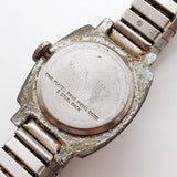 1972 Chrome Plated Timex Ladies Watch for Parts & Repair - NOT WORKING
