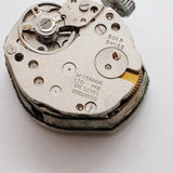 ART DECO DECO degli anni '50 Elgan Swiss ha fatto orologio per parti e riparazioni - Non funziona