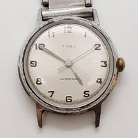 1967 Mecánico para hombres Timex reloj Para piezas y reparación, no funciona