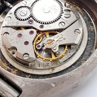 ساعة Simass 18 Jewels الميكانيكية لقطع الغيار والإصلاح من السبعينيات - لا تعمل