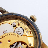 Baylor 17 Jewels orologio di lusso malato svizzero per parti e riparazioni - Non funzionante