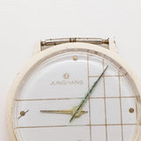 Junghans ساعة كوارتز مصنوعة في ألمانيا لقطع الغيار والإصلاح - لا تعمل