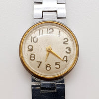 1970 era soviética mecánica rusa reloj Para piezas y reparación, no funciona