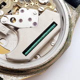 Steel Karex Quartz Date Watch for Parts & Repair - NOT WORKING
