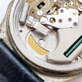 Stahl Karex Quarzdatum Uhr Für Teile & Reparaturen - nicht funktionieren