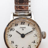 1970 JOPEL MÉCANIQUE montre pour les pièces et la réparation - ne fonctionne pas