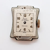 Art déco lunesa 17 rubis Precision Suisse montre pour les pièces et la réparation - ne fonctionne pas