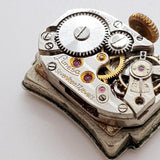 Art Deco Lunesa 17 Rubis Precision suizo reloj Para piezas y reparación, no funciona