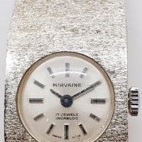 Mirvaine 17 Jewels Incabloc Swiss Made Watch for Parts & Repair - NOT WORKING