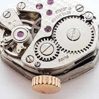 Raro candelea 17 joyas hechas de swiss reloj Para piezas y reparación, no funciona