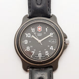 Dial negro Swiss Ejército t Dial reloj Para piezas y reparación, no funciona