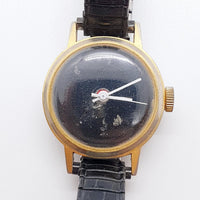Black Dial Swiss Tpice Mechanical Watch for Parts & Repair - NOT WORKING