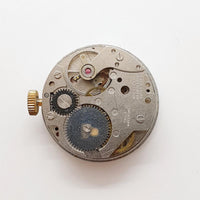Dial negro tpice mecánico reloj Para piezas y reparación, no funciona