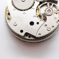 Cadran noir tpice Swiss mécanique montre pour les pièces et la réparation - ne fonctionne pas