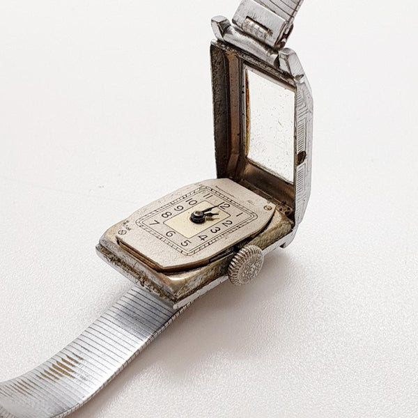 1940s Art Deco Rectangular Swiss Watch for Parts & Repair – Vintage Radar