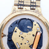 Citizen 5510 cuarzo WR 100 fecha reloj Para piezas y reparación, no funciona