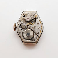 ساعة آرت ديكو رينكو سويسرية الصنع من أربعينيات القرن العشرين مكونة من 7 جواهر لقطع الغيار والإصلاح - لا تعمل