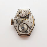 1940er Jahre Art Deco Renco Swiss machte 7 Juwelen Uhr Für Teile & Reparaturen - nicht funktionieren